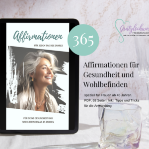 Affirmationen für mehr Gelassenheit